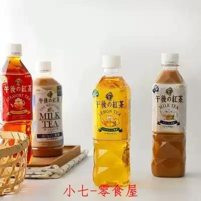 ☞上新品☞日本進口飲料 麒麟午後紅茶微糖奶茶檸檬茶網紅清涼飲品500ml