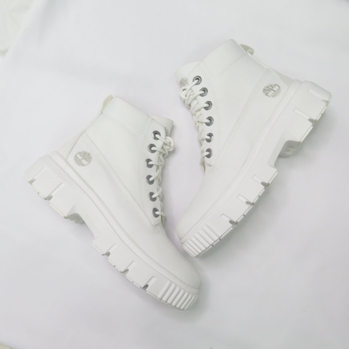 Timberland GREYFIELD FABRIC BT WHI 女款低筒靴 A2JFQ 白【iSport愛運動】