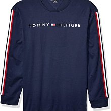 ☆【TH男生館】☆【TOMMY HILFIGER LOGO印圖織帶長袖T恤】☆【TOM002X7】(M-XL)