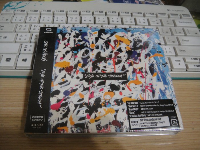 典藏音樂♪　CD+DVD初回限定|　Eye　Rock　of　One　日本版全新未拆封-　Storm　Ok　The　奇摩拍賣