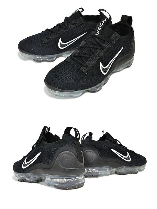 =CodE= NIKE W AIR VAPORMAX FLYKNIT 2021編織慢跑鞋(黑白)DC4112-002 女