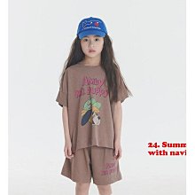 S~XL ♥褲子(棕色) NAVI-2 24夏季 RON240410-001『韓爸有衣正韓國童裝』~預購