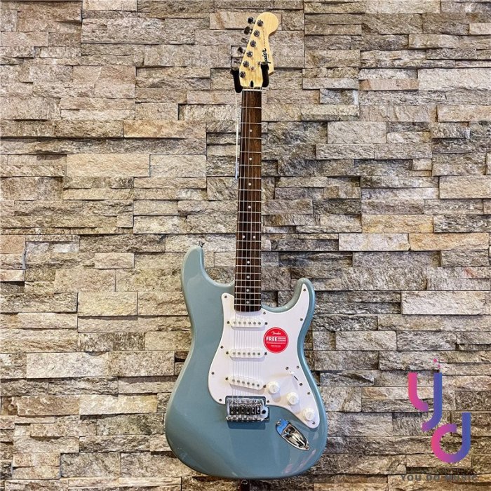 分期免運 贈千元配件/終身保固 Fender Squier Bullet Strat SNG 灰藍色 電 吉他 單線圈