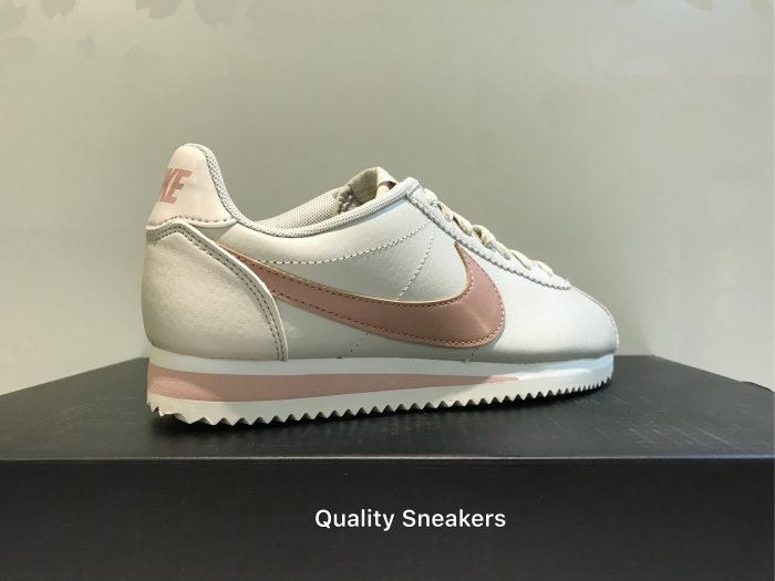 Nike Wmns Classic Cortez Leather Light Bone, 807471-013