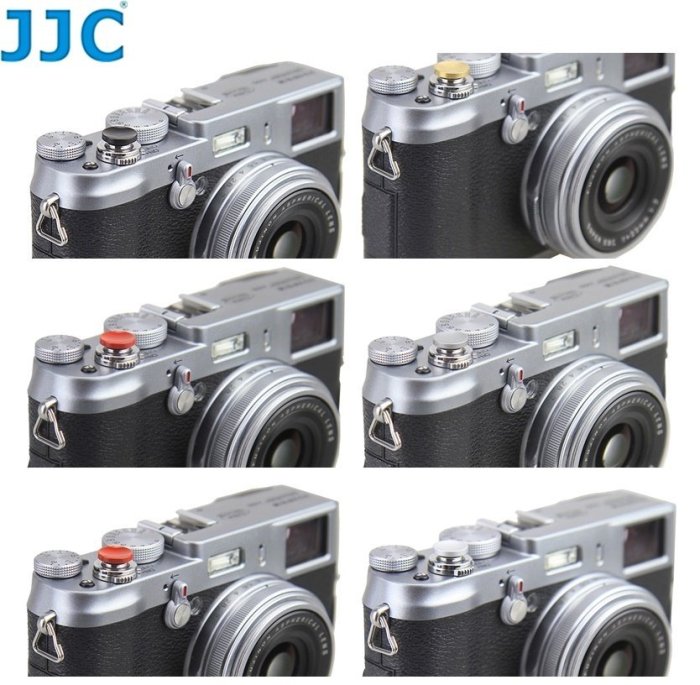 我愛買#JJC單眼相機快門鈕(內凹)Canon輕單眼相機FTB快門按鈕AE-1機械快門線孔A-1 EX auto QL17 G-III Olympus OM1