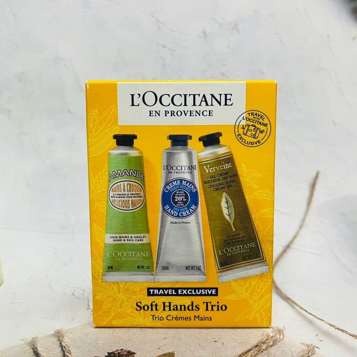 LOCCITANE 歐舒丹 保養系列 護手霜禮盒 30ml*3入