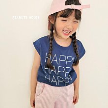 5~15 ♥上衣(NAVY) PEANUTS-2* 24夏季 PNU240502-019『韓爸有衣正韓國童裝』~預購