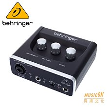 民揚樂器】錄音介面 Behringer U-Phoria UM2 USB 內建48V幻象電源 錄音卡 耳朵牌 公司貨