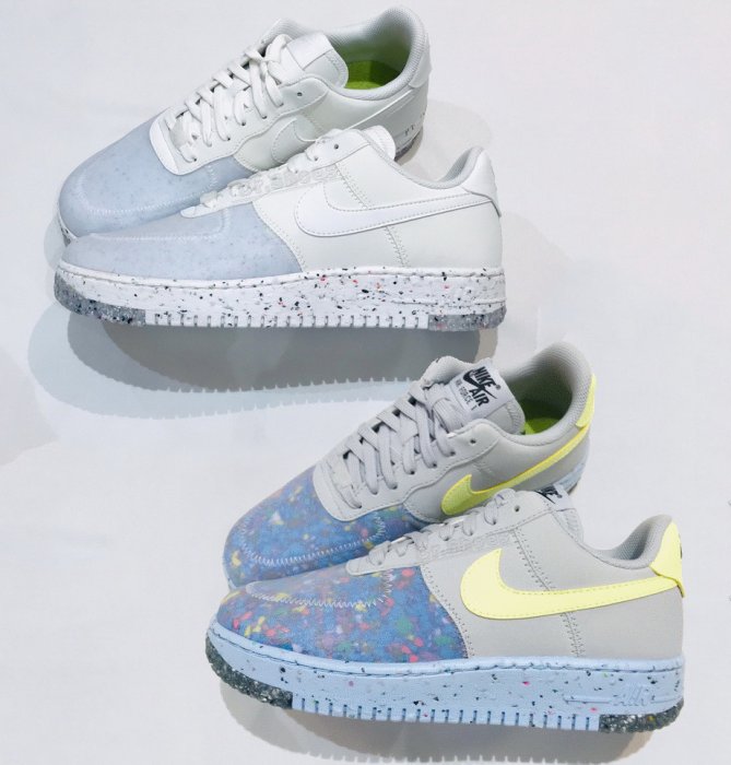 【Dr.Shoes 】Nike Air Force 1 Crater 男鞋 環保 休閒鞋 CZ1524-001 100