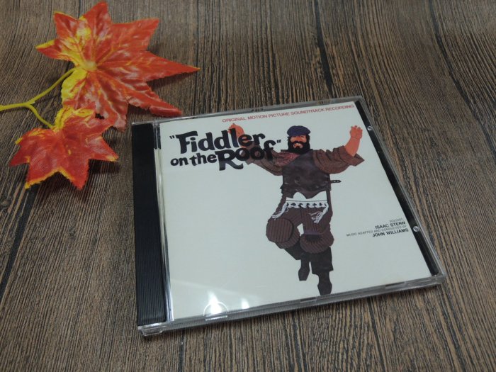 Q2002-二三十年前二手CD-美國版】FIDDLER ON THE ROOF.SOUNDTRACK-屋頂上的提琴手電影