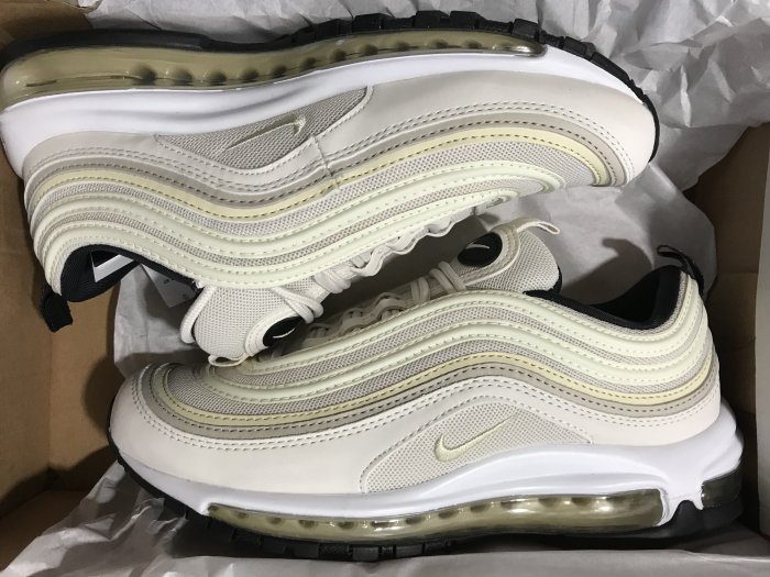 免運 NIKE AIR MAX 97 OG QS 921826-101 白 象牙 灰勾 男女【GLORIOUS潮鞋代購】