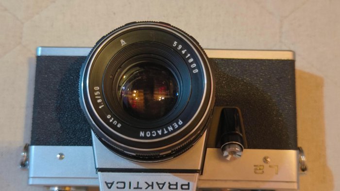 PRAKTICA L2 Pentacon 1, 8/50 古董相機Pentacon Auto 1.8/50  M42 底片相機