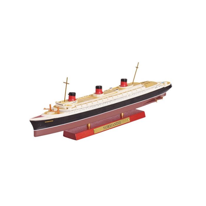 汽車模型1:1300法蘭西號郵輪模型合金仿真航海軍艦模型擺件金屬船模 