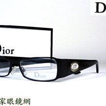 《名家眼鏡》Dior 時尚個性造型黑色光學金屬膠框CD3701【台南成大店】