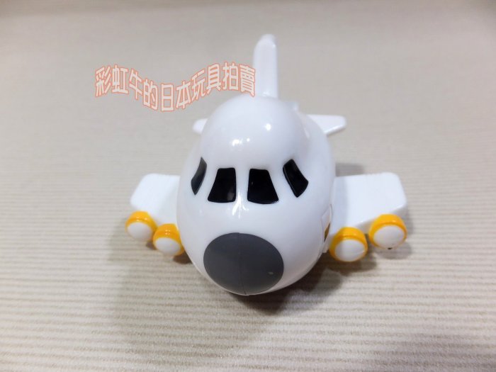 單售 飛機 2018 日本 麥當勞玩具 CHORO Q 交通工具系列 Q版 迴力車