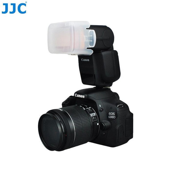 眾信優品 JJC 適用佳能閃光燈430EXIII柔光罩Canon 430EXIII-RT肥皂盒機頂閃盒SY116