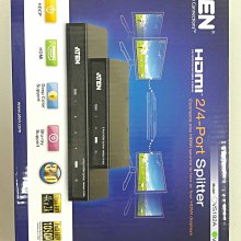 ATEN VS184A 4埠 HDMI 影音分配器 支援4K 2K 視訊分配器 一組HDMI訊號同時傳送到4台HDMI