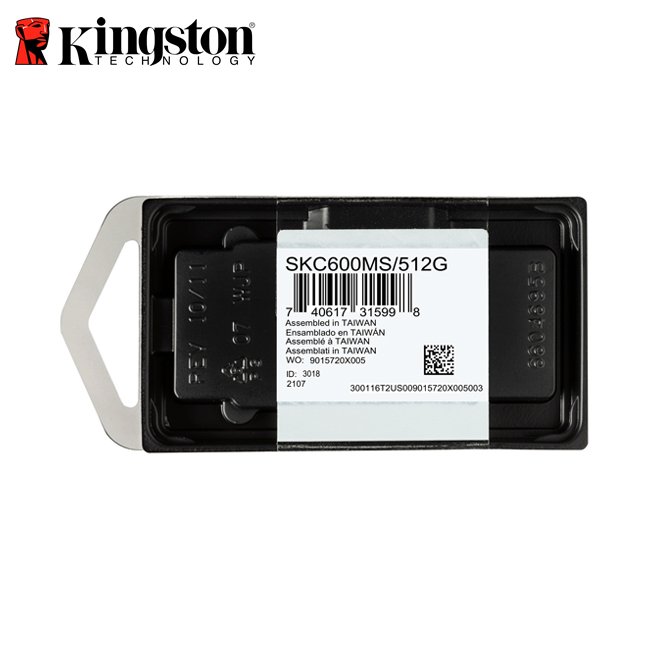 Kingston 金士頓 SKC600 mSATA SSD 512G 固態硬碟 (KT-SKC600MS-512G)