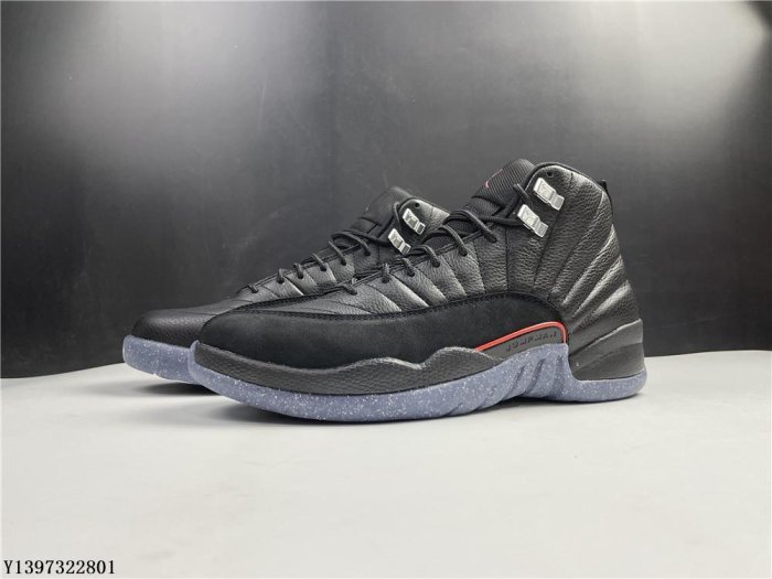 Nike Air Jordan 12 Utility Grind 黑灰 銀扣 百搭籃球鞋 DC1062-006