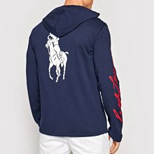 ☆【RL男生館】【POLO Ralph Lauren背後大馬印圖連帽T恤】【RL001R3】(M-L)