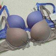 【奧黛莉-18eighteen】一體成型蕾絲邊立體內衣【3286】~70A,70B~粉竽,藍紫