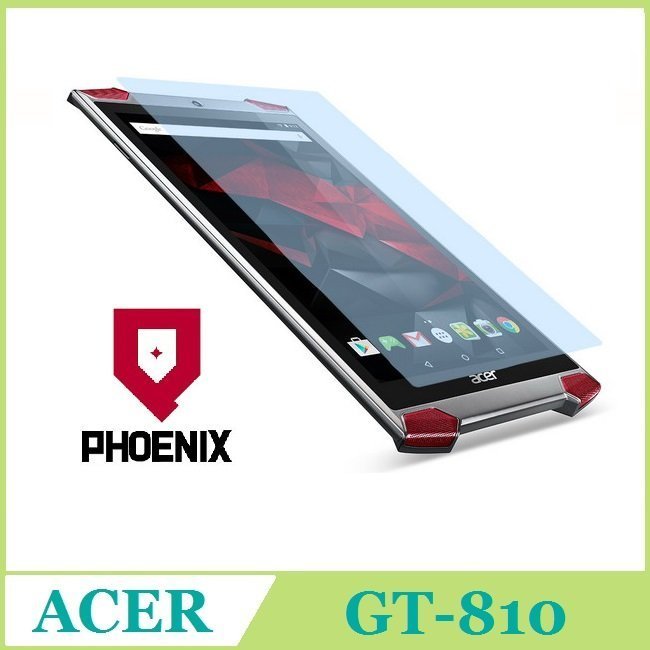 『PHOENIX』高流速 Acer GT-810 電競 專用 保護貼 防眩 霧型面 螢幕貼+ 鏡頭貼