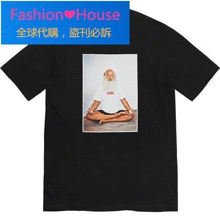 Fashion❤House』2021AW Supreme Rick Rubin Tee 照片TEE 里克魯賓黑色