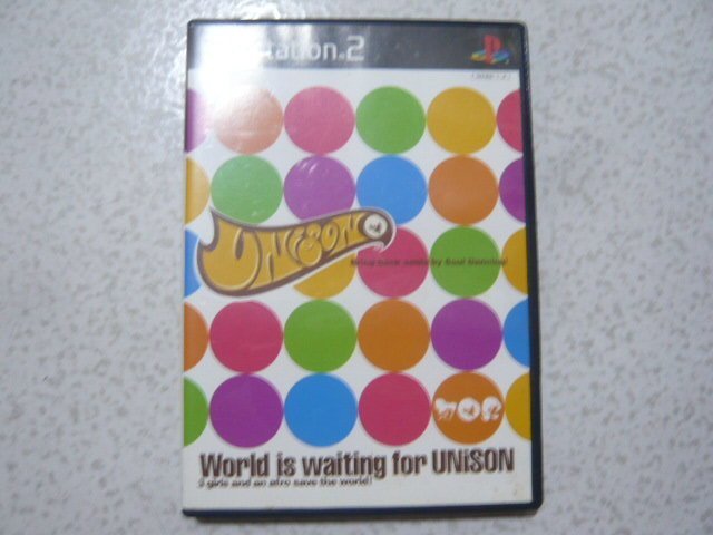 【~嘟嘟電玩屋~】PS2 日版光碟 ~ UNISON 演藝新星