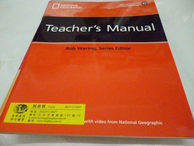 買滿500免運 / 崇倫《Teacher&#39;s Manual（Footprint Reading Library 100》