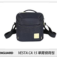☆閃新☆Vanguard VESTA CA 15 肩背包 相機包 攝影包 背包 黑/藍(公司貨)