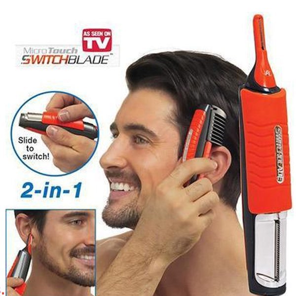 MicroTouch Switchblade 雙頭修毛刀 多功能新款電動剪毛器男士刮鬍刀