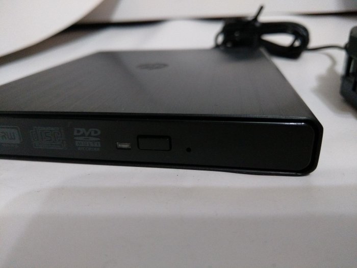 376 （筆電）全新未用 高階 HP External USB CD DVD R RW Drive【518819-001】5V 4A 外接式光碟機 售出無退