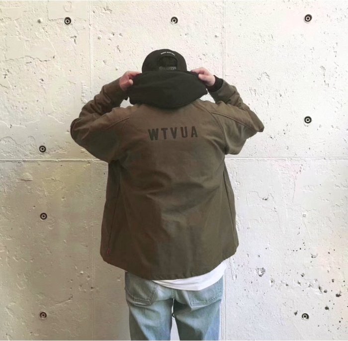 希望商店】WTAPS SQD JACKET 17AW WTVUA 噴漆教練夾克| Yahoo奇摩拍賣