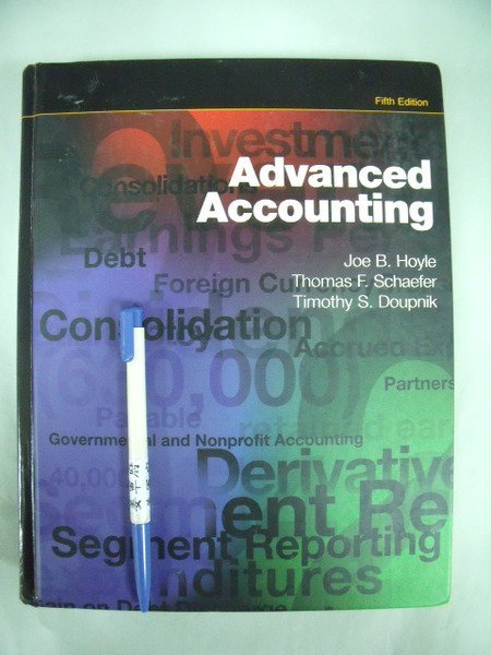 【姜軍府】《Advanced Accounting》1998年 第五版 Mc Graw Hill / ISBN0256181500