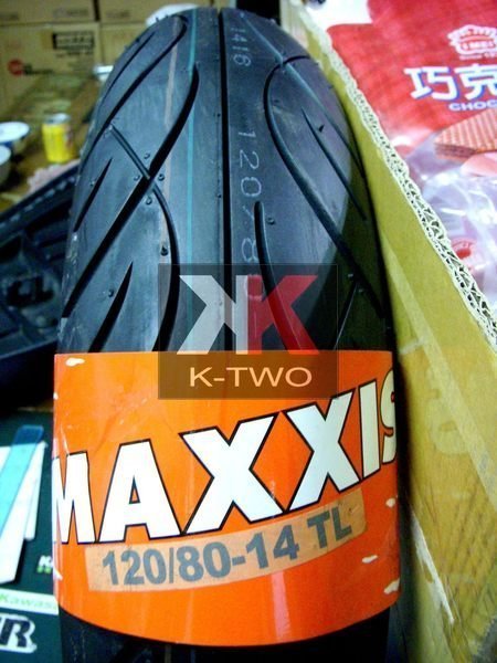 K2零件王.全新瑪吉斯 MAXXIS MA-PRO 120/80-14 NIKITA 200/300 ELITE250 前輪用