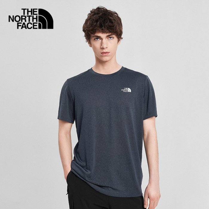 促銷打折 TheNorthFace北面2021夏季新款短袖T恤男速干衣戶外運動半袖4NCR