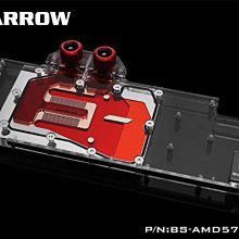 小白的生活工場*Barrow 全覆蓋水冷頭BS-AMD5700XT-PA 公版AMD 5700XT用