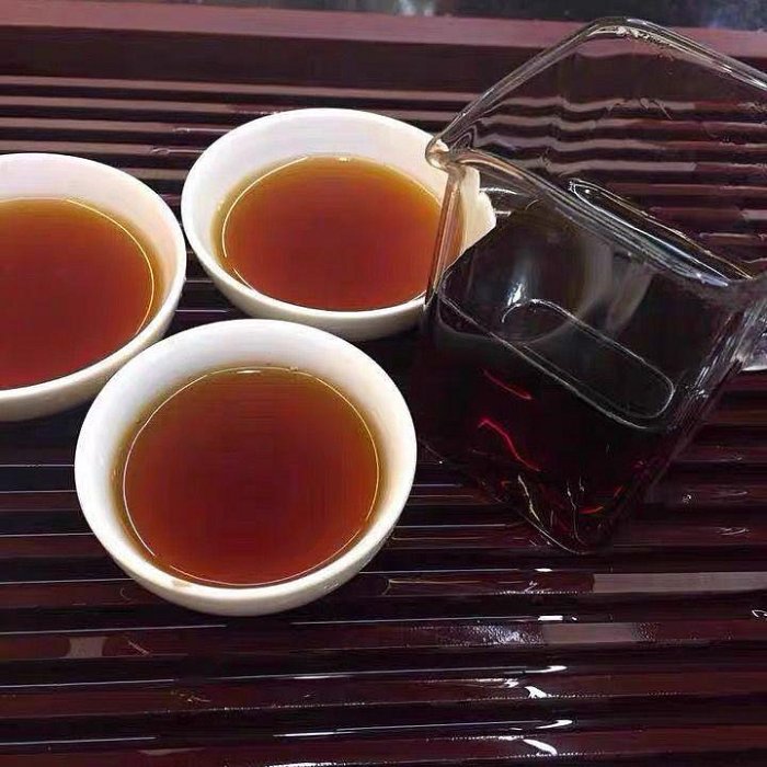 2004年同慶號普洱茶熟茶云南勐海七子餅357克普洱茶口糧茶