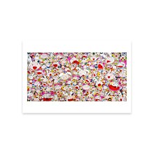 【日貨代購CITY】 TAKASHI MURAKAMI 村上隆 Postcard 明信片 卡片 小花 彩虹 現貨