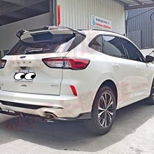 【小鳥的店】福特 2021-24 KUGA ST-LINE 時尚 專用 RF 後下巴 定風翼 亮黑