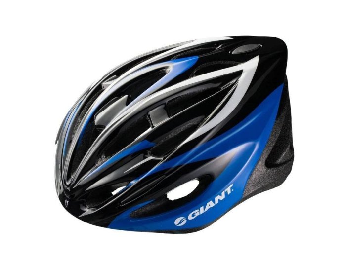 全新 捷安特 GIANT TOURING 2.0 自行車21孔輕量化安全帽 流線造型 一體成型 公路車/登山車 藍