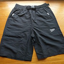 限時特價 南◇現 REEBOK CLASSIC 短褲 附腰帶 黑色 短褲 透氣 清涼款 運動休閒街頭潮流