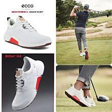 新款 正貨 ECCO BIOM GOLF Hybrid 4/H4高爾夫男鞋 ecco高爾夫球鞋 升級版 防水108204