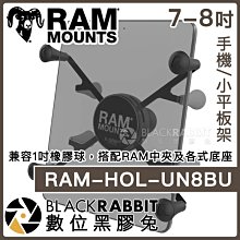 數位黑膠兔【 Ram mounts RAM-HOL-UN8BU 7-8吋 手機 小平板架 】 重機 導航架 車架 GPS