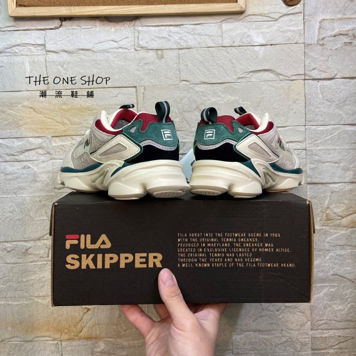 FILA SKIPPER 老爹鞋 復古 運動鞋 慢跑鞋 1RM01154-940