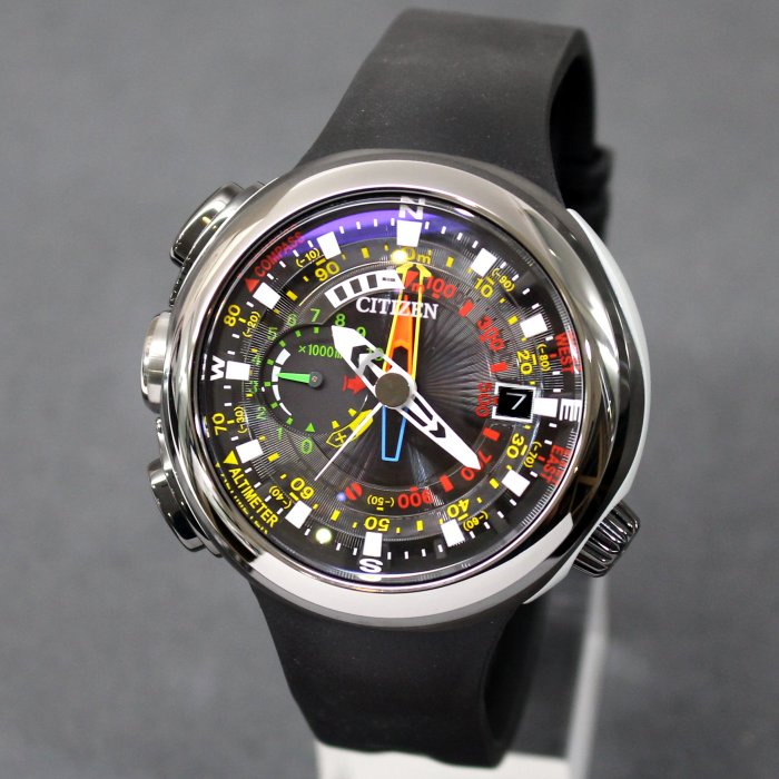 限量稀有款 CITIZEN BN4034-01E 星辰錶 48mm 光動能 鈦金屬 登山錶 專業運動錶 男錶