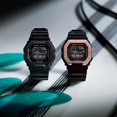 【威哥本舖】Casio台灣原廠公司貨 G-Shock G-LIDE系列 GBX-100NS-1 藍芽連線 潮汐運動錶
