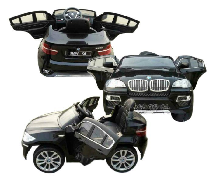 @企鵝寶貝二館@ 正原廠授權 寶馬 BMW X6 (雙驅) 遙控電動車 / 兒童電動車 / 雙馬達電動車~可議價