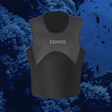 台灣潛水---DENNIS DV-01 男女皆可 3mm 超彈性防寒背心