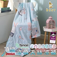 【BEST寢飾】台灣製造 天絲兒童小涼被 TENCEL 3M吸濕排汗技術 空調被 四季被 嬰兒被 幼兒園必備 多款任選